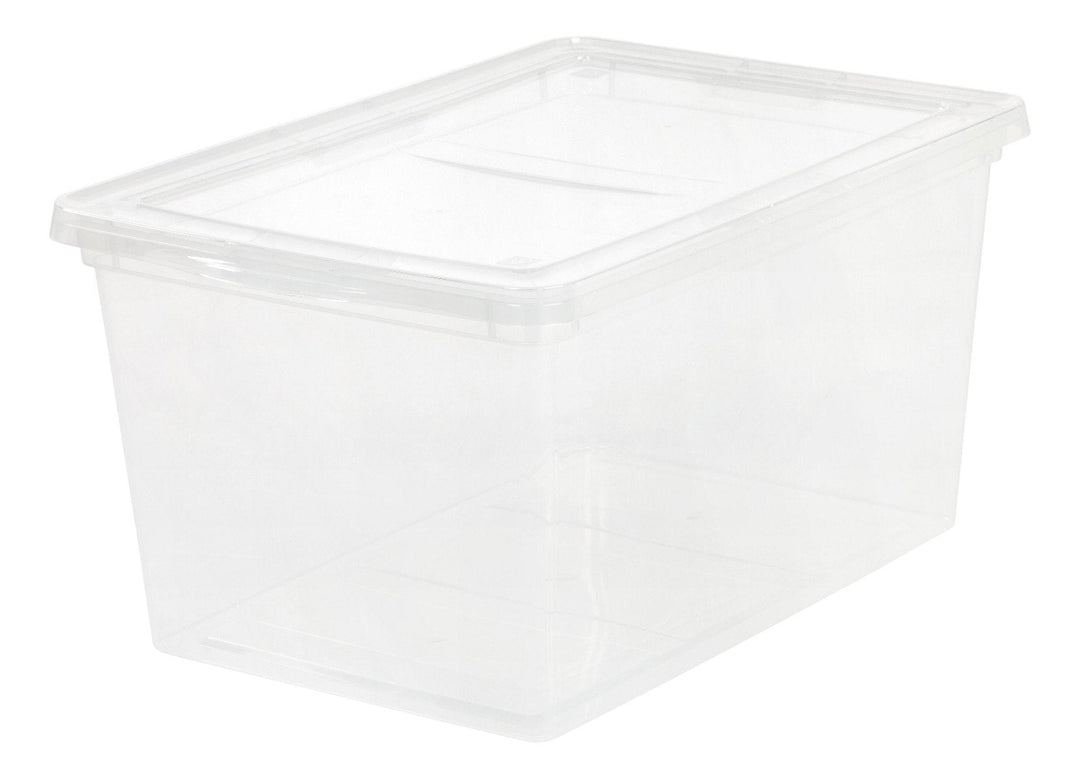Clear Storage Box - 58 QT - image 2#color_clear