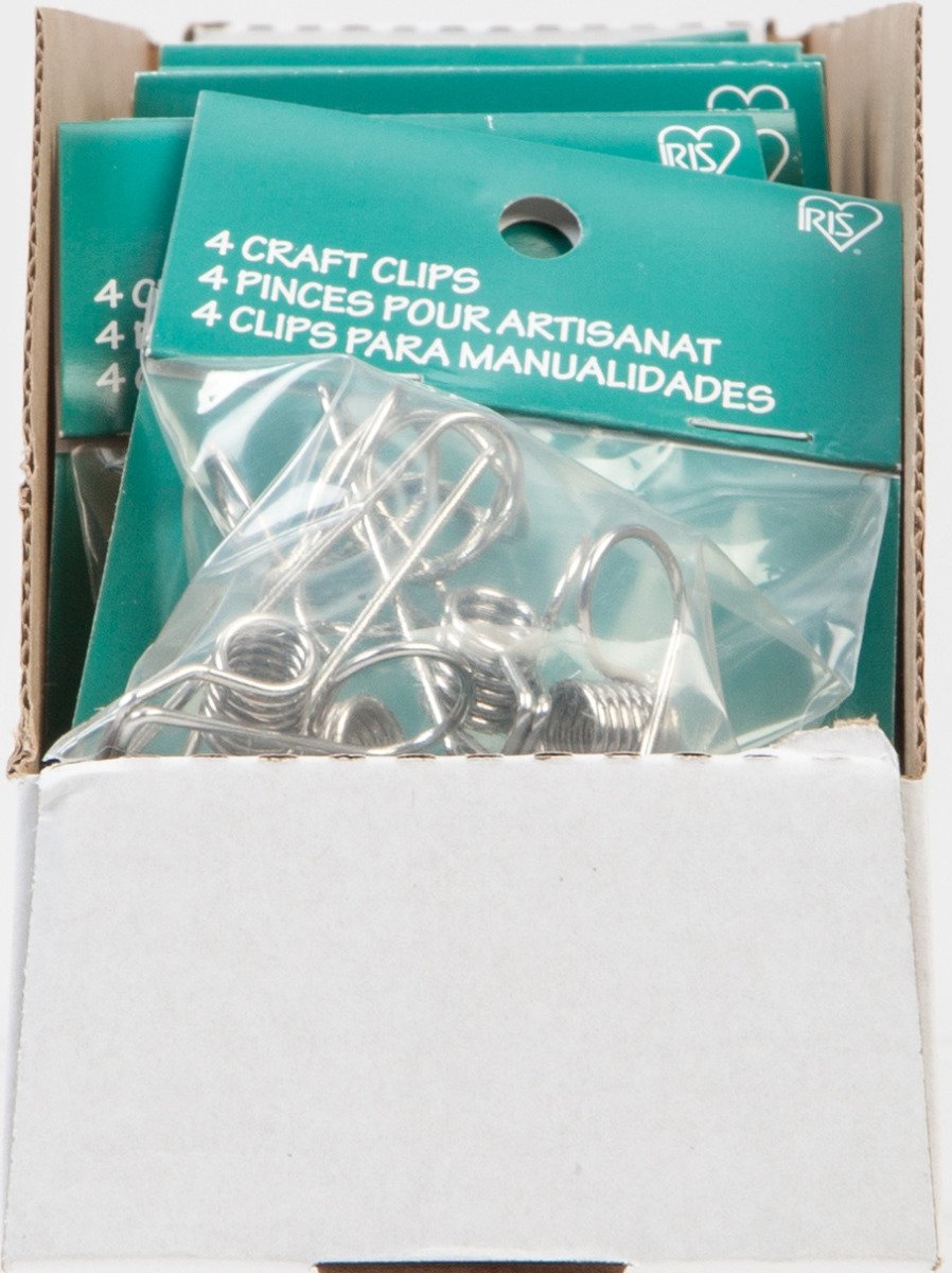 Hobby Hanger™ Craft Clips - 4 Pack - image 1#color_gray