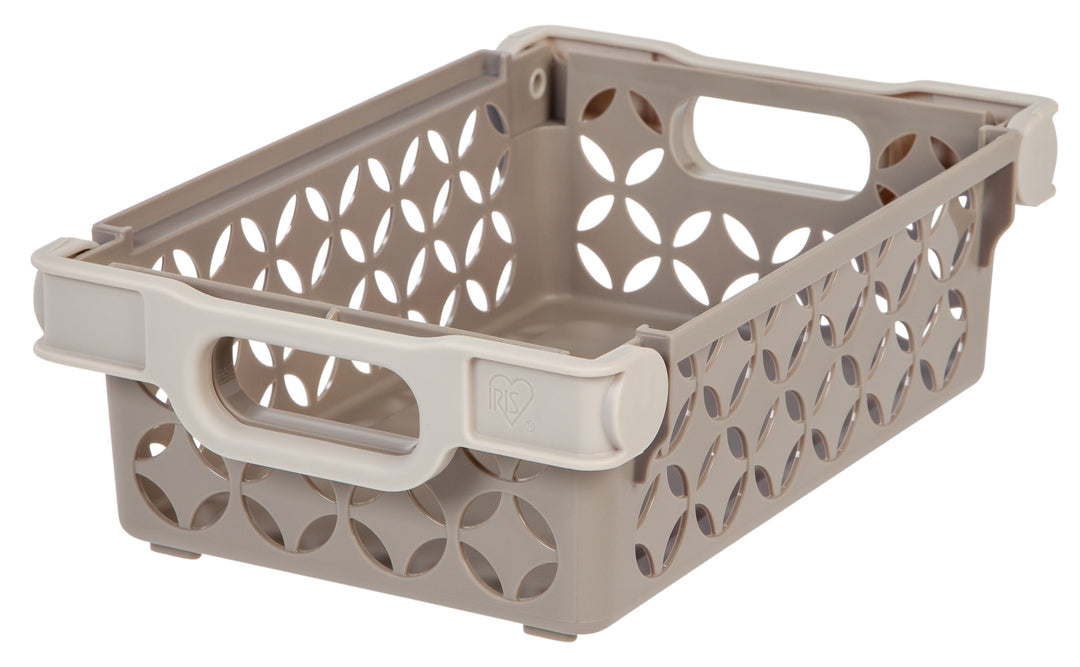Small Decorative Basket, Tan - IRIS USA, Inc.
