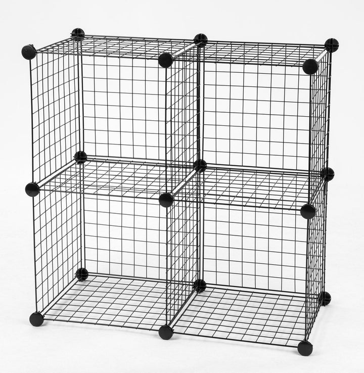 Wire Storage Cubes in a Bag, Black - IRIS USA, Inc.