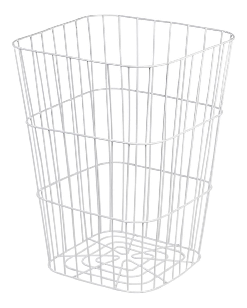 Wire Square Toy Storage Barrel - image 1#color_white