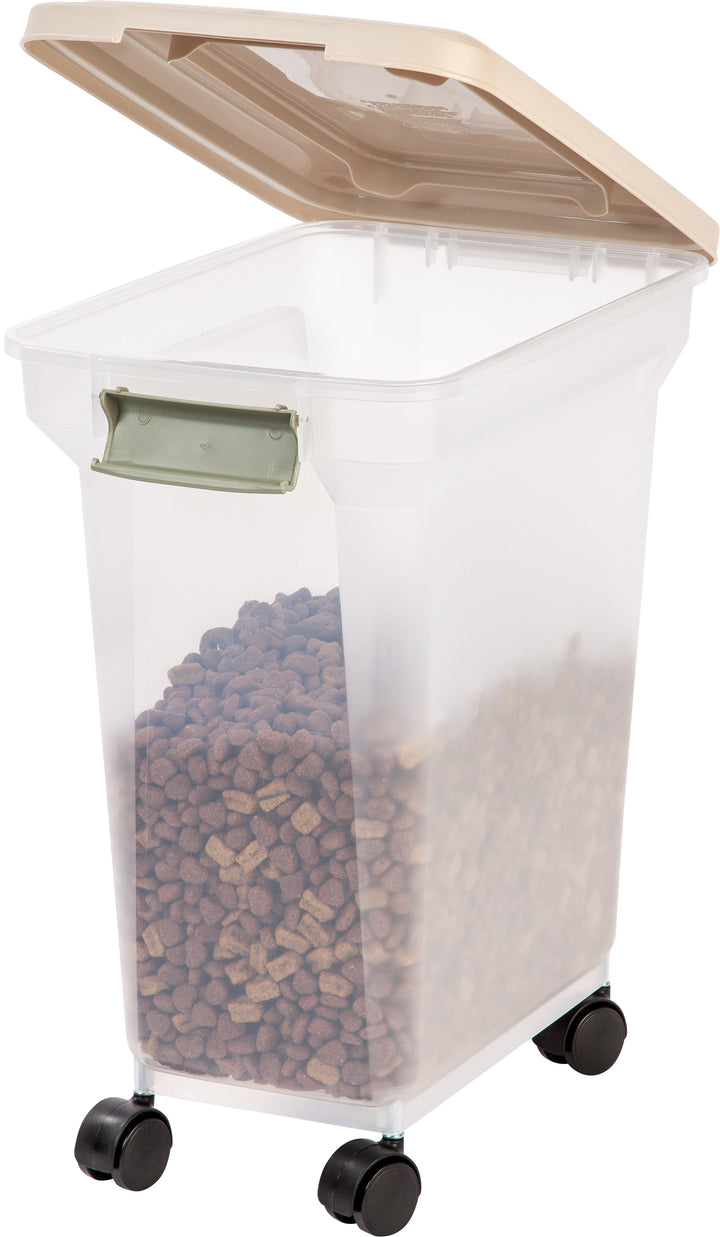 28 Quart Airtight Pet Food Container, Almond - IRIS USA, Inc.