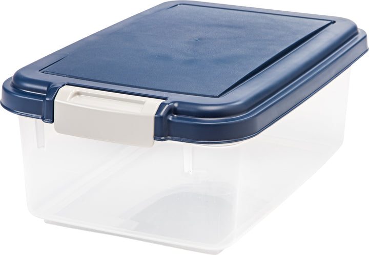 Airtight Pet Food / Treat Storage Container Combo, Blue - IRIS USA, Inc.