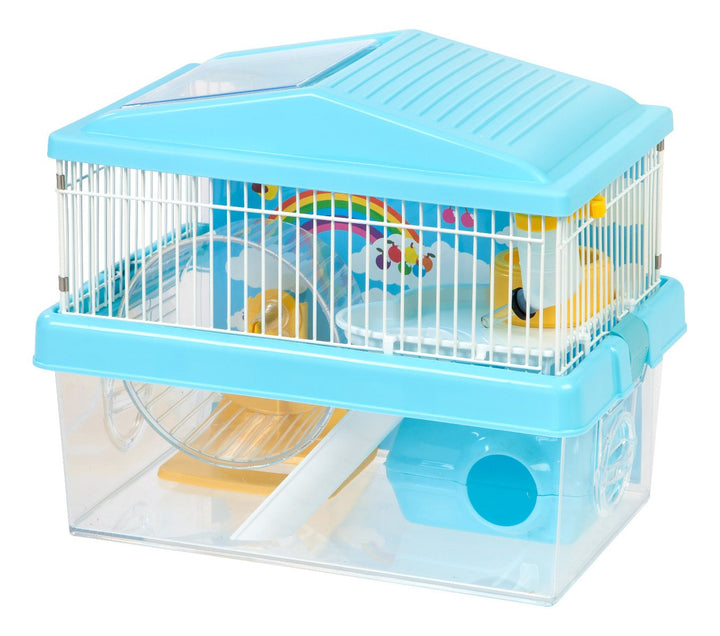 Hamster and Gerbil Cage - 2 Tier - Small - image 1#color_blue