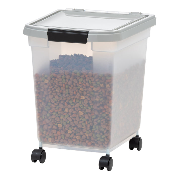 32.5 Quart Airtight Pet Food Container, Gray - IRIS USA, Inc.