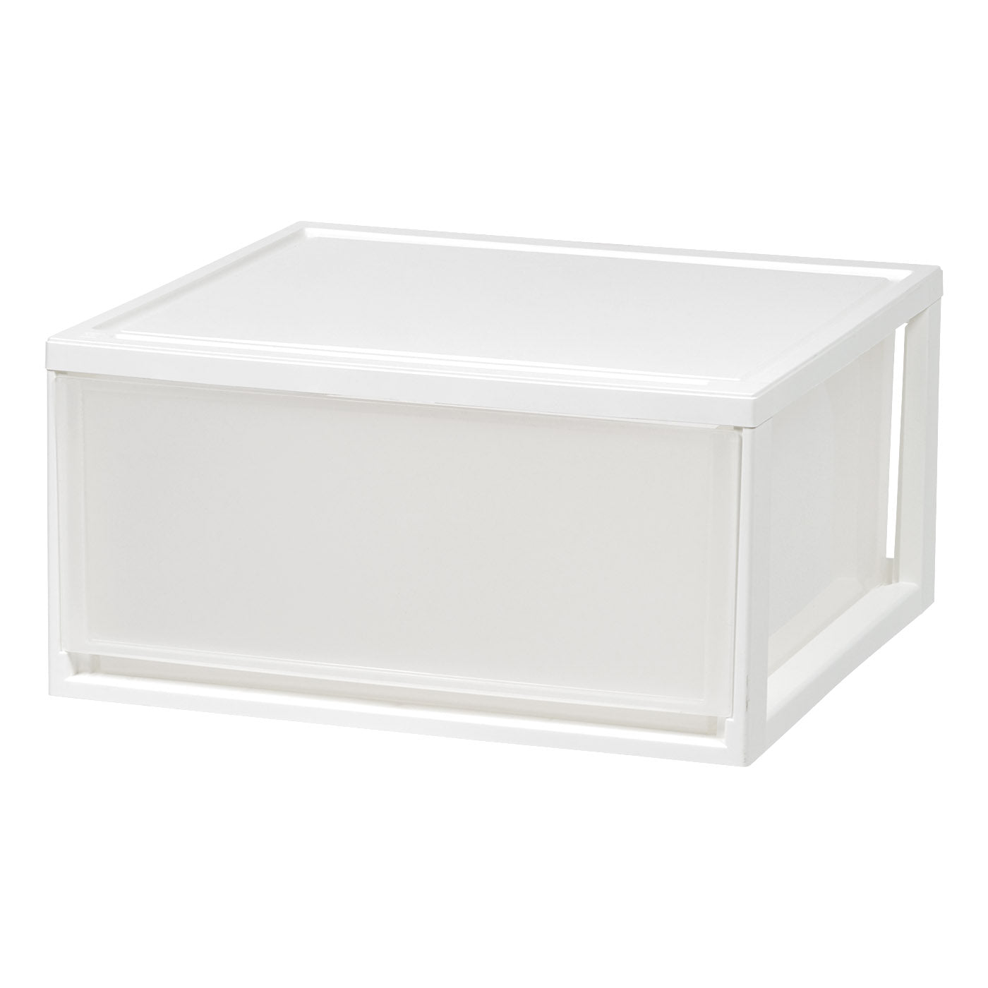Stackable Drawer Unints Compact Stacking, Stackable Plastic Drawer Unit, 47 Quart, White, 2 Co ...