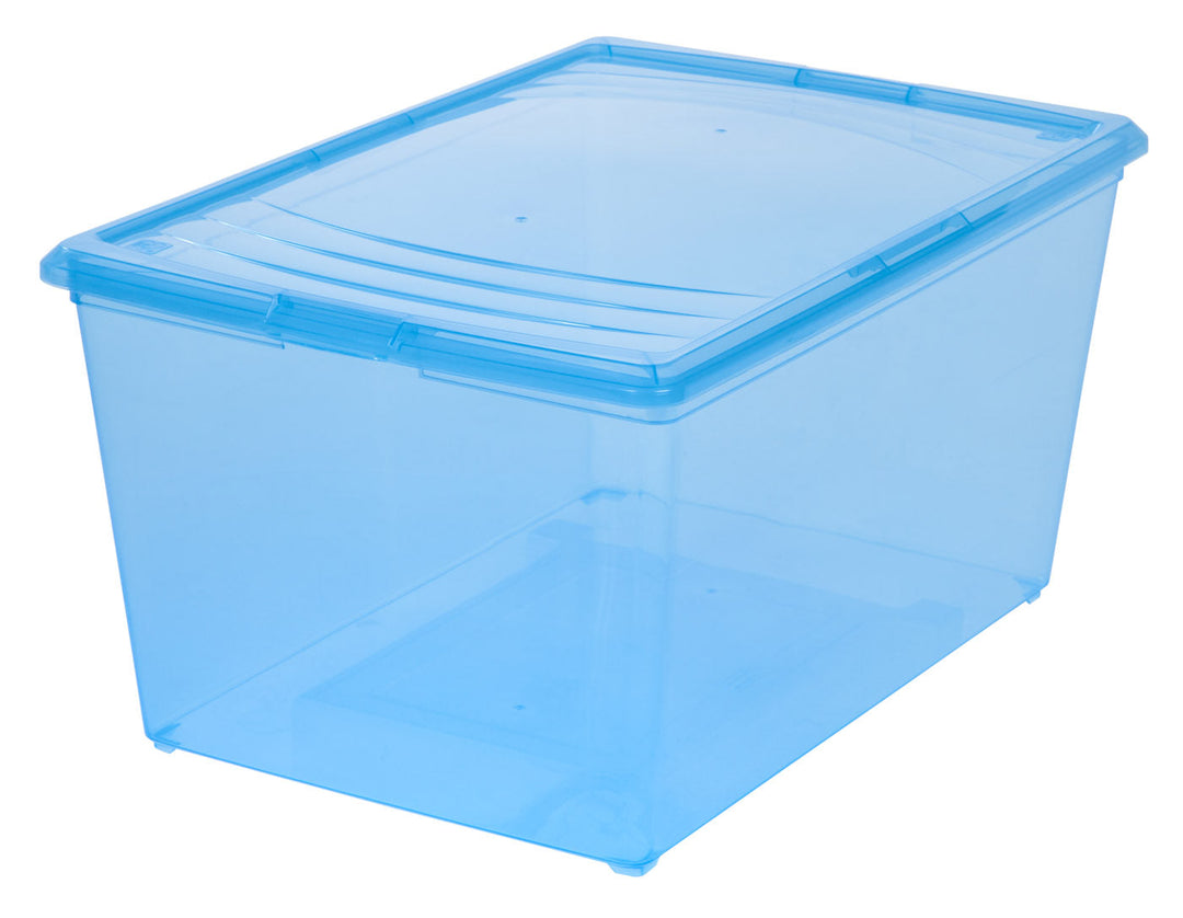 64 Quart Modular Storage Box, 8 Pack, Blue - IRIS USA, Inc.