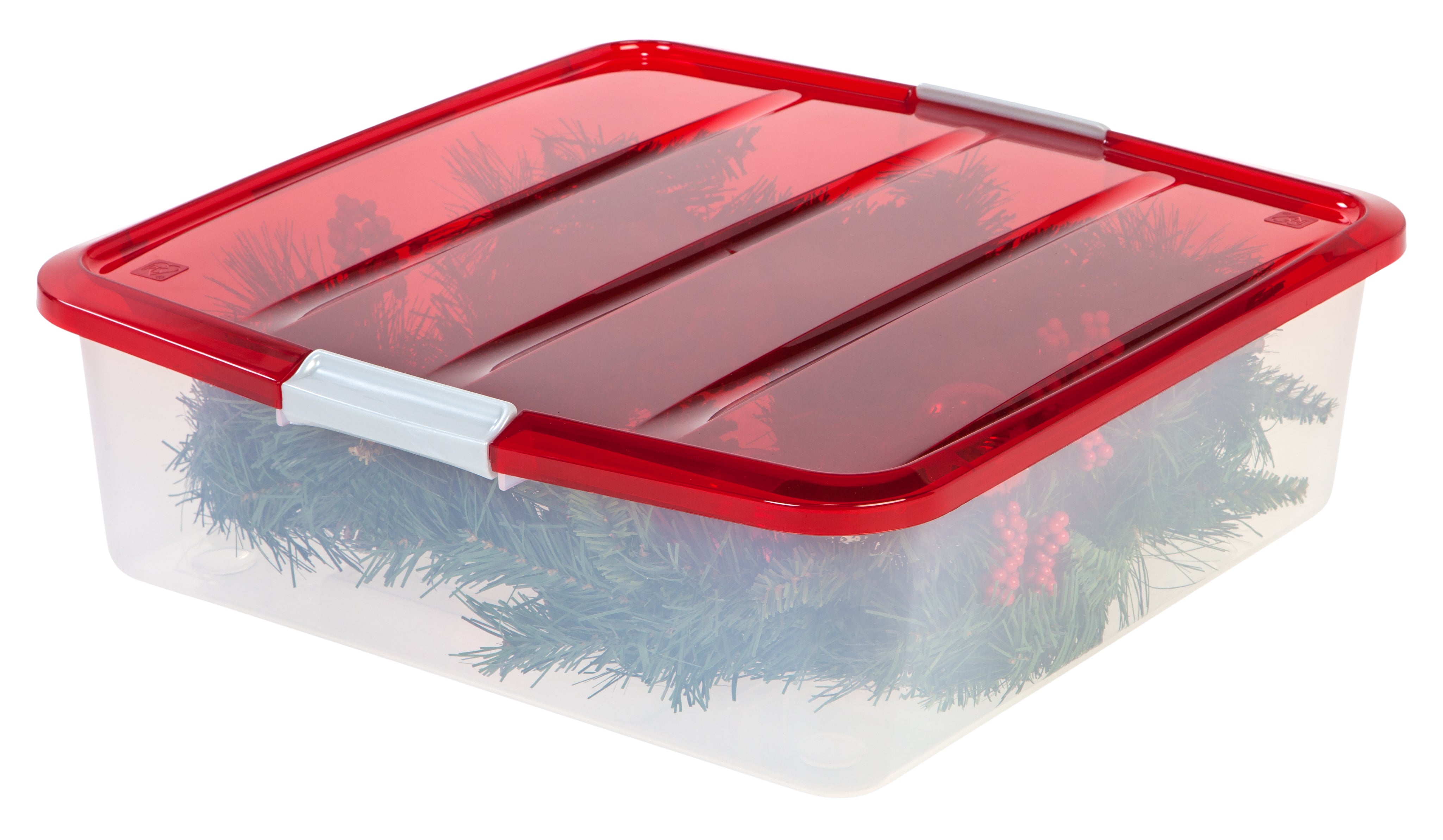 IRIS USA Wreath Storage Box