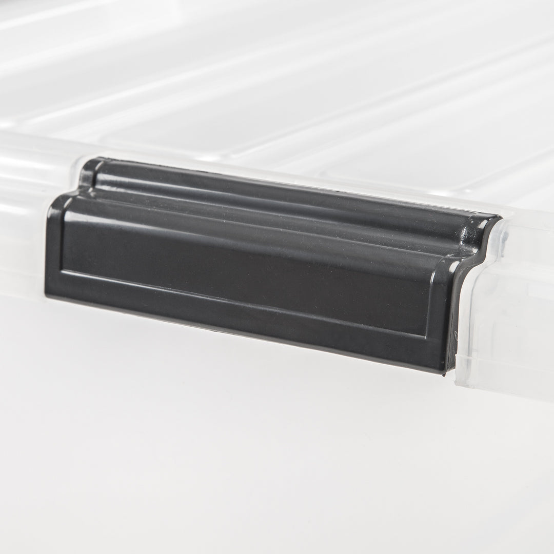 68 Quart Buckle Down Storage Box, 5 Pack, Clear - IRIS USA, Inc.