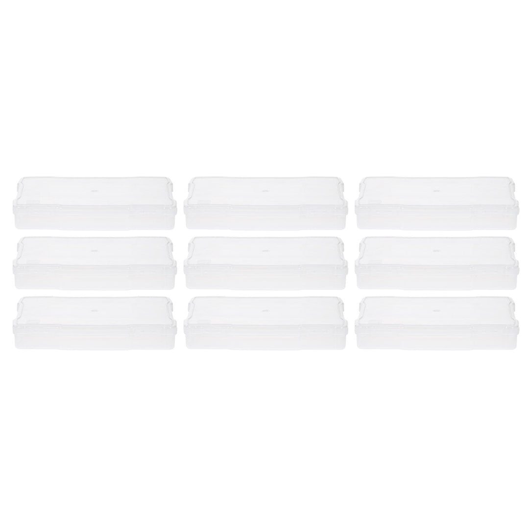 Individual Clear Photo and Craft Keeper Box 5x7 [Pack of 9] - IRIS USA, Inc.