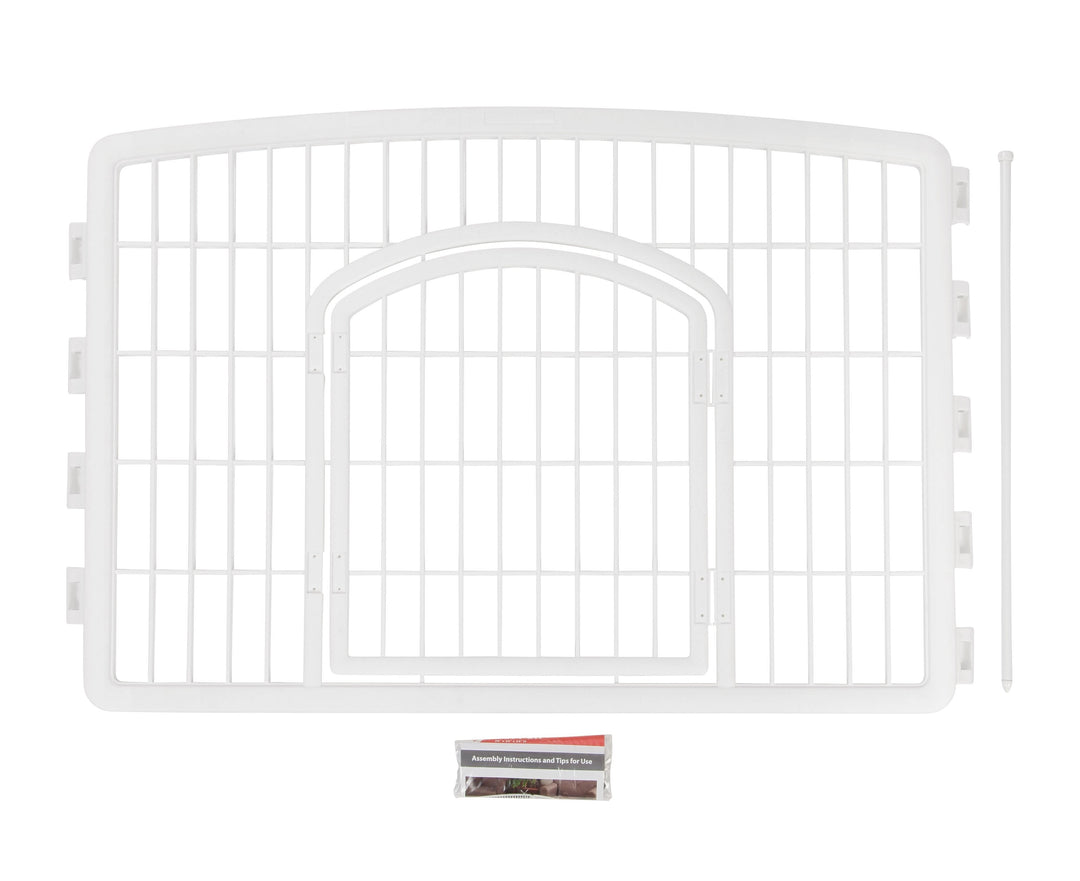 24-inch Pet Playpen - Add-On - image 2#color_white