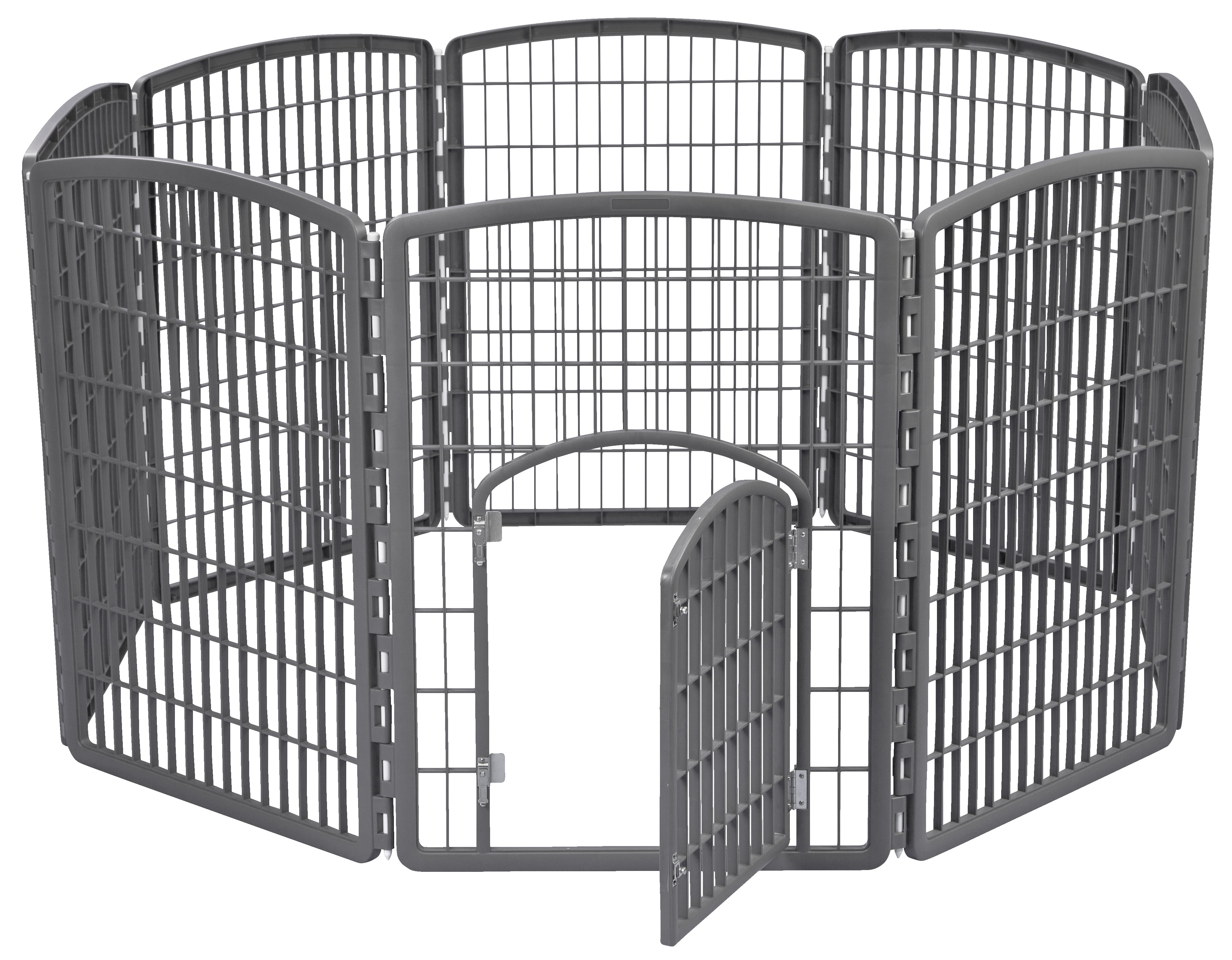 White plastic dog pen hotsell