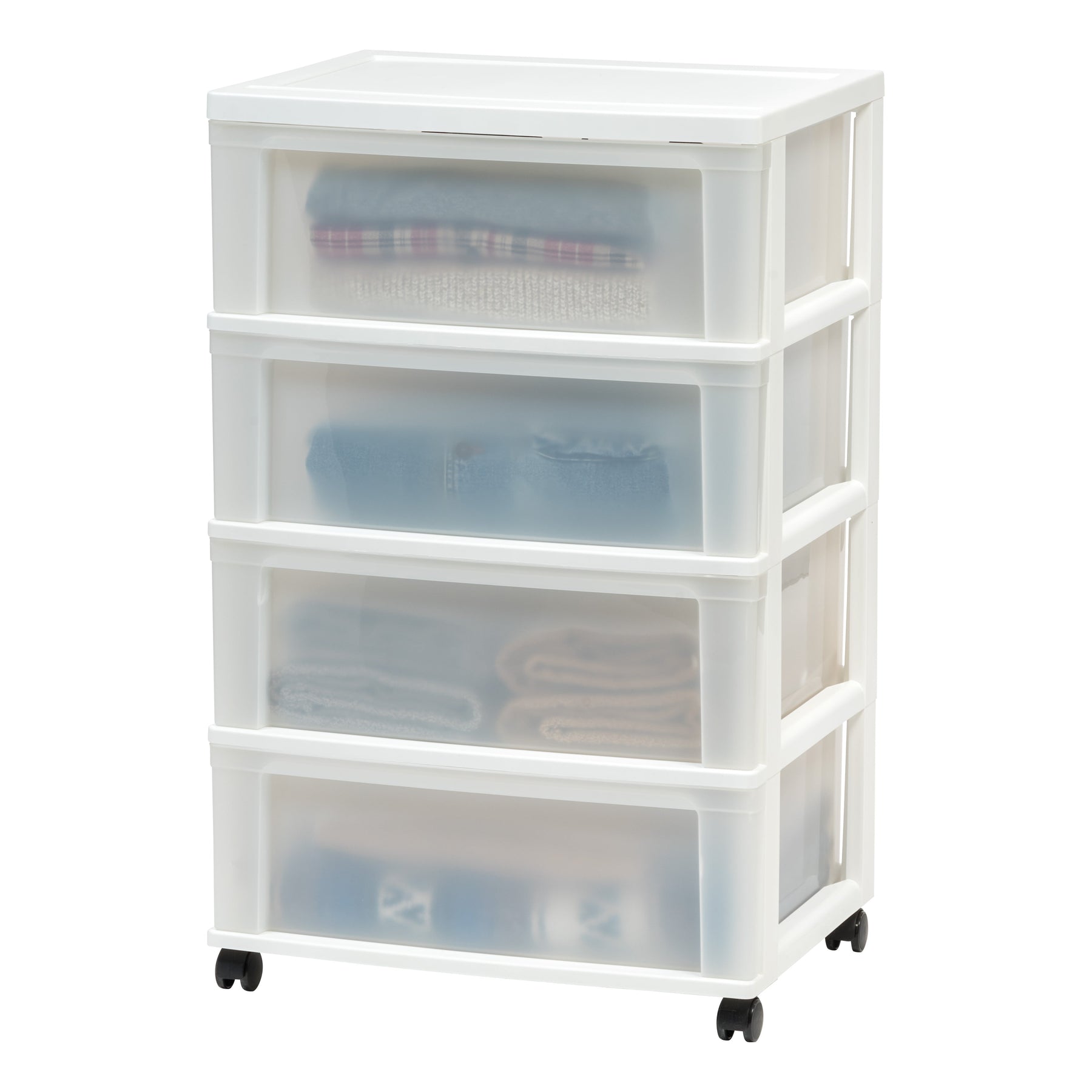 Iris 3 Drawer Wide Chest - White