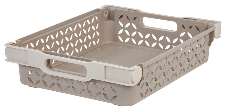 Medium Decorative Basket, 2 Pack, Tan - IRIS USA, Inc.