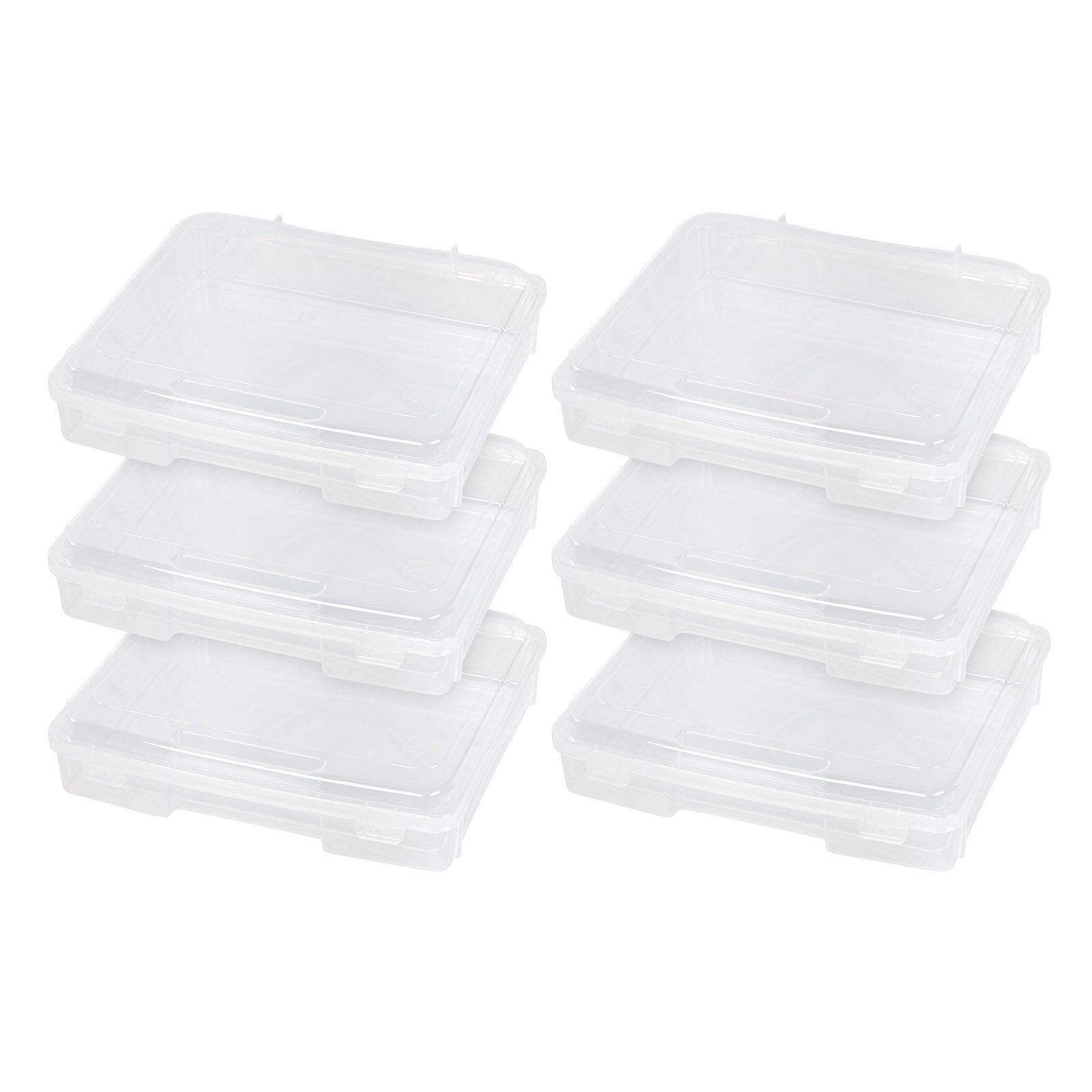 Portable Project Case, 6 Pack, Clear – IRIS USA