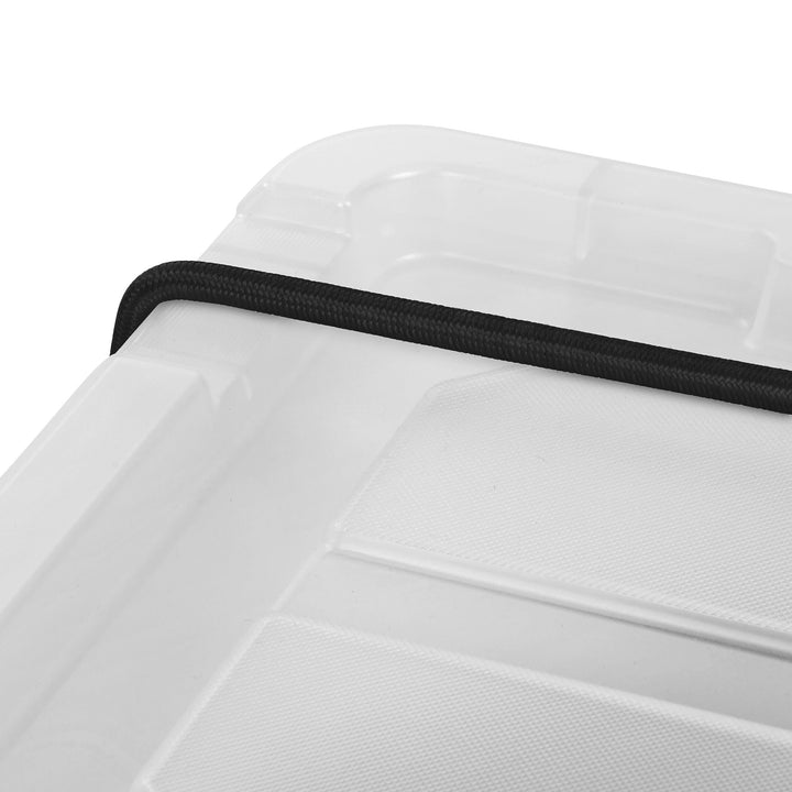 Store-It-All Tote 3 Gallon, 6 Pack, Clear - IRIS USA, Inc.