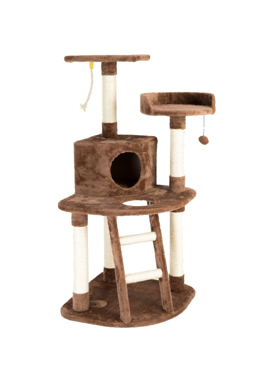 Cat Tree - 3 Tier - image 2#color_brown