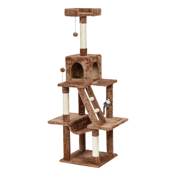 Cat Tree - 4 Tier - image 1#color_gray