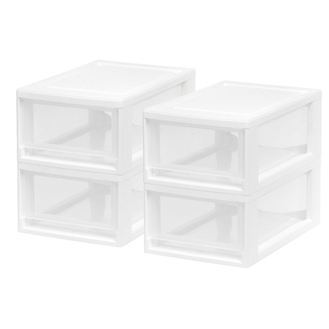 Small Stacking Drawer - 4 Pack - image 1#color_white