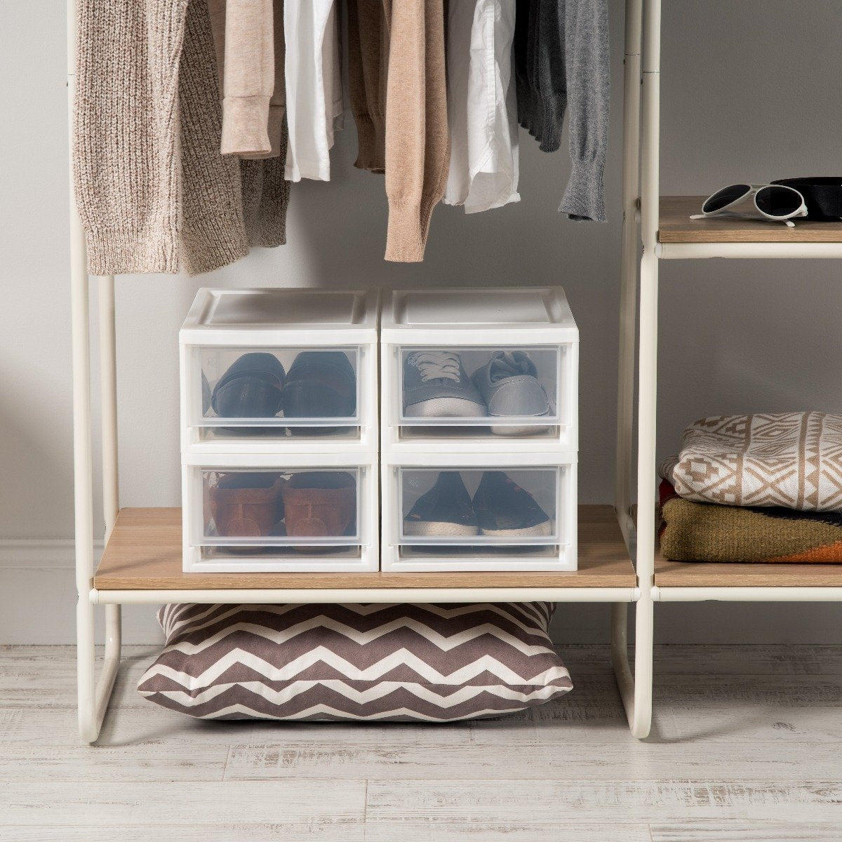 Small Stacking Drawer - 4 Pack | IRIS USA, Inc.