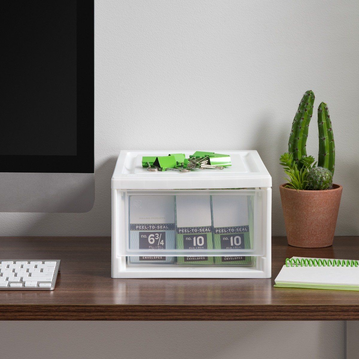 Small Stacking Drawer - 4 Pack | IRIS USA, Inc.