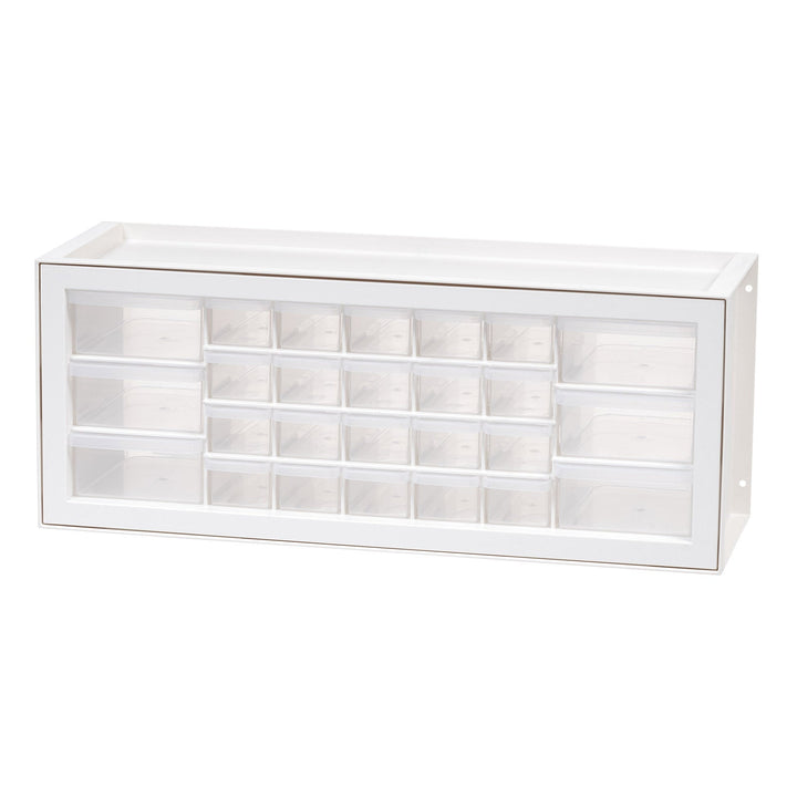 26 Drawer Sewing and Craft Parts Cabinet, White - IRIS USA, Inc.