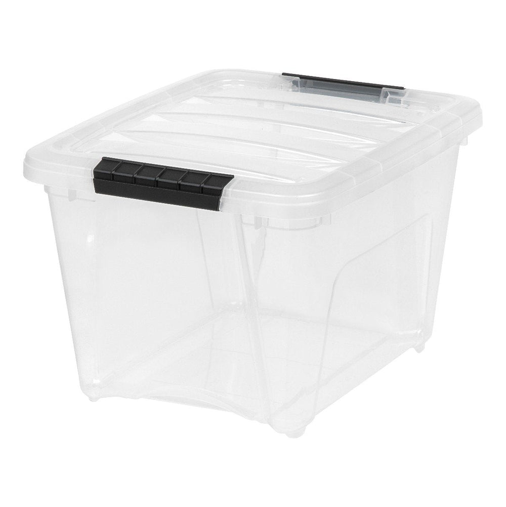 Stack and Pull Storage Box - 19 QT - image 2#color_clear