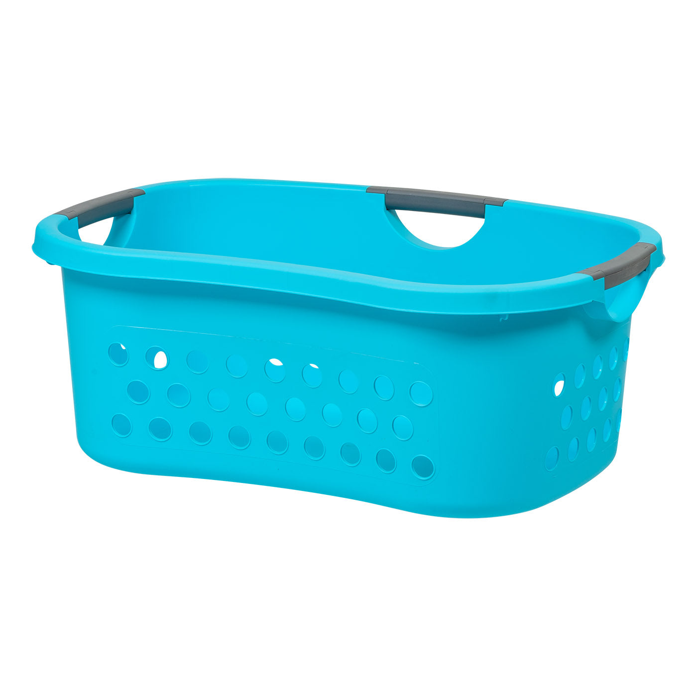 45L round plastic laundry basket