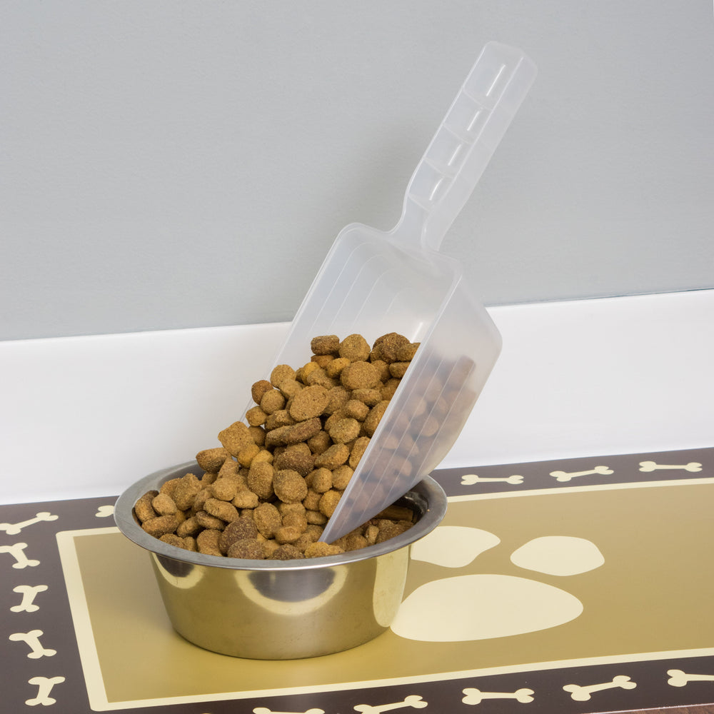 2-Cup Pet Food Scoop, 12 Pack, Clear - IRIS USA, Inc.