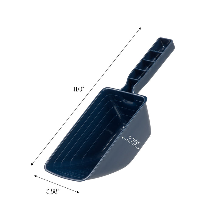 2-Cup Pet Food Scoop, 12 Pack, Navy Blue - IRIS USA, Inc.