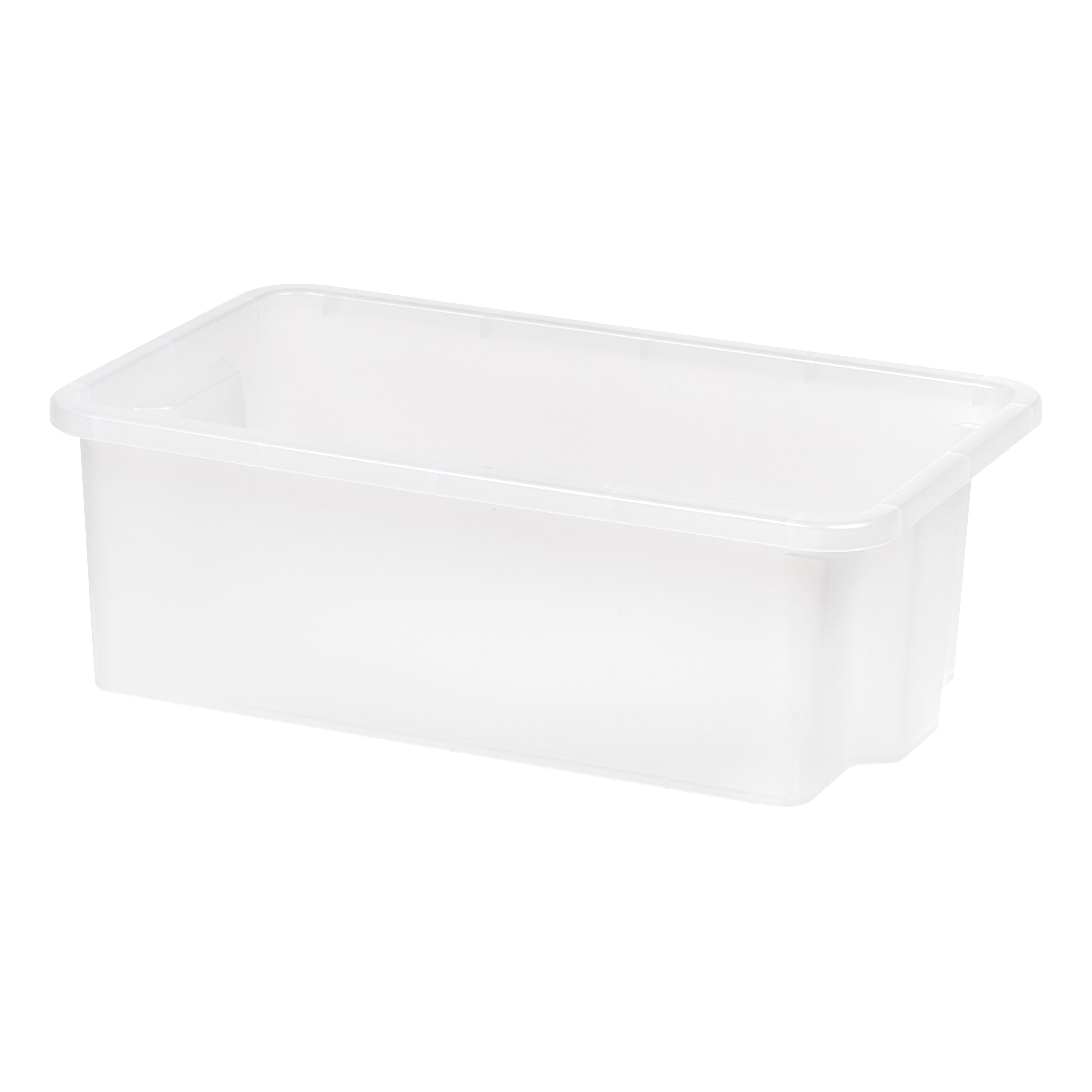 Small Stacking Storage Tray, 12 Pack, Clear – IRIS USA