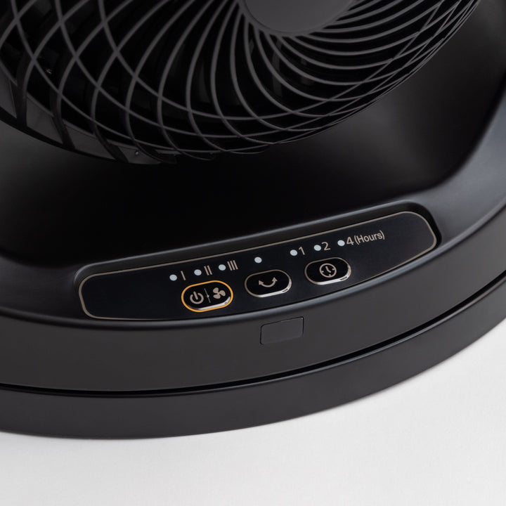 WOOZOO Oscillating Air Circulator Fan with Remote Control, Black - IRIS USA, Inc.