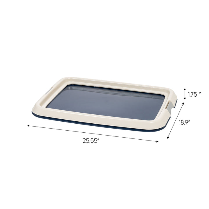 Medium Pet Training Pad Holder, Blue - IRIS USA, Inc.