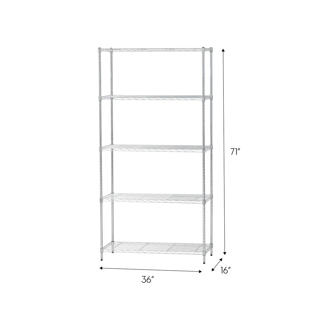 5-Shelves Wire Storage Unit - IRIS USA, Inc.