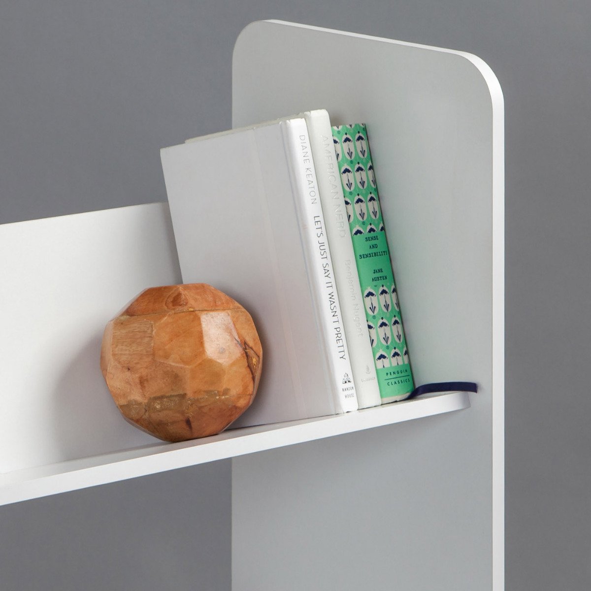 Tilted Book Shelf Rack - 2 Tier – IRIS USA
