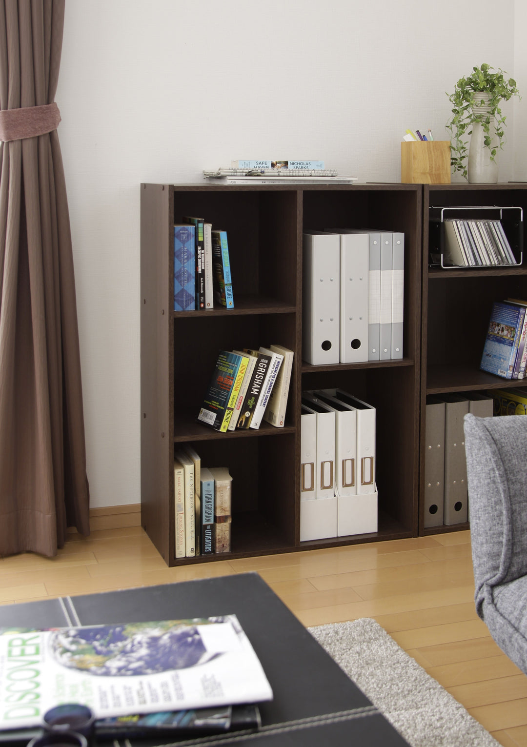 bookcase storage living room