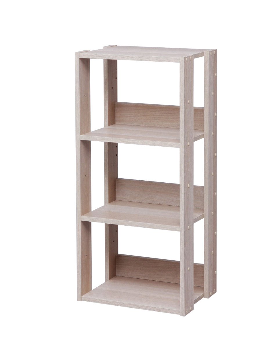 Open Wood Rack Shelf - Medium - image 1#color_light-brown