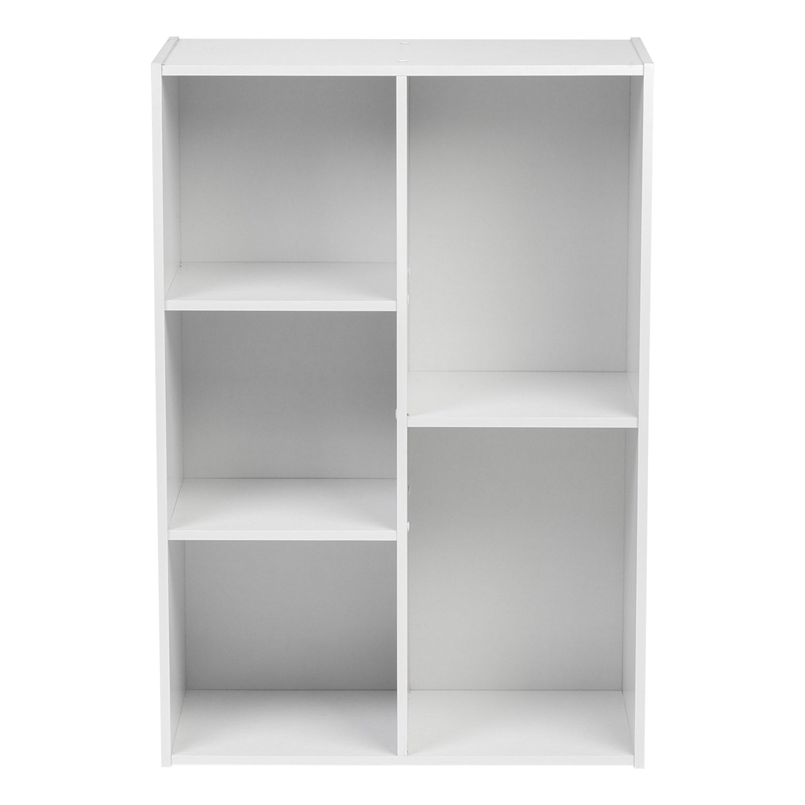 5 Compartment Open Bookshelf, Cube Storage Organizer, Closet