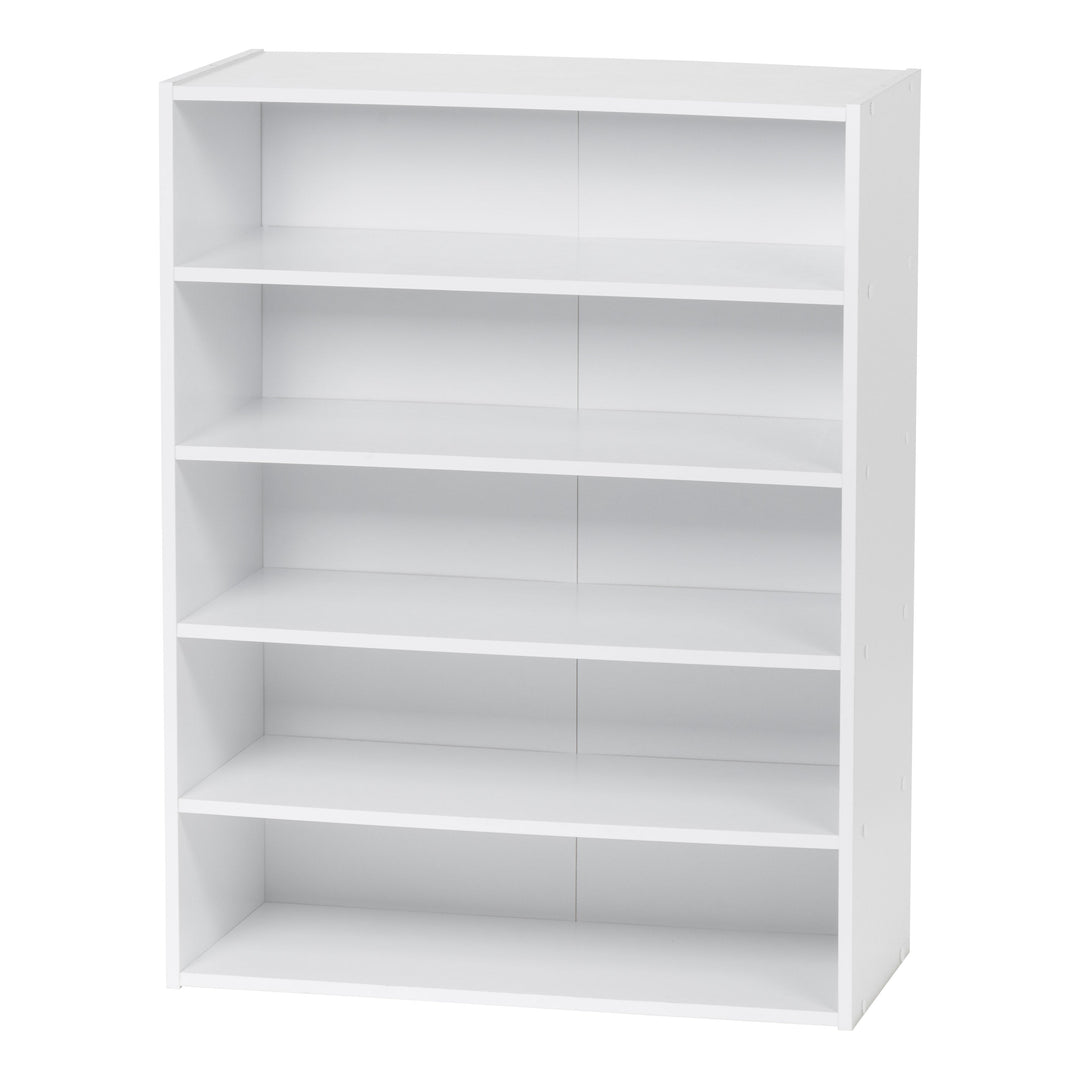 5-Tier Multi-Purpose Organizer Shelf, White - IRIS USA, Inc.