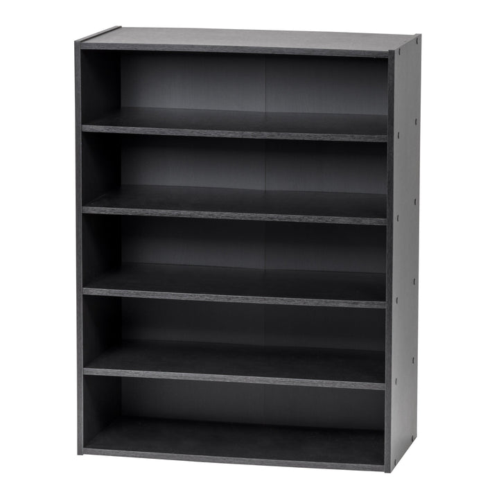 5-Tier Multi-Purpose Organizer Shelf, Black - IRIS USA, Inc.