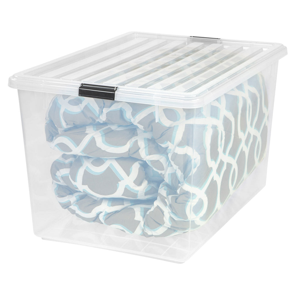 Ⓜ︎erus Buckle Down Storage Box - 144 QT – IRIS USA
