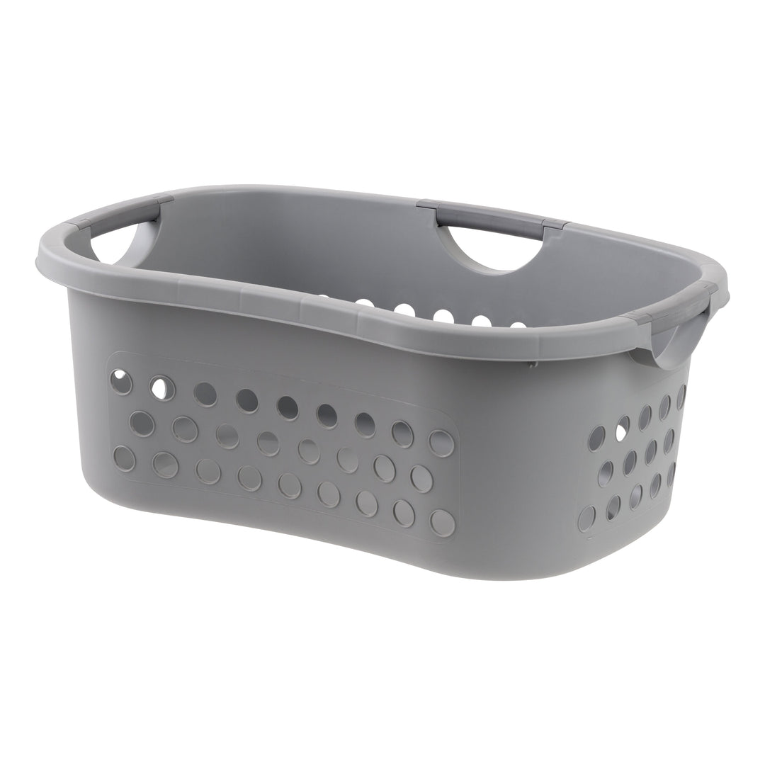 IRIS USA, Hip Hamper Laundry Basket, Gray/Dark Gray, Pack of 2 - IRIS USA, Inc.