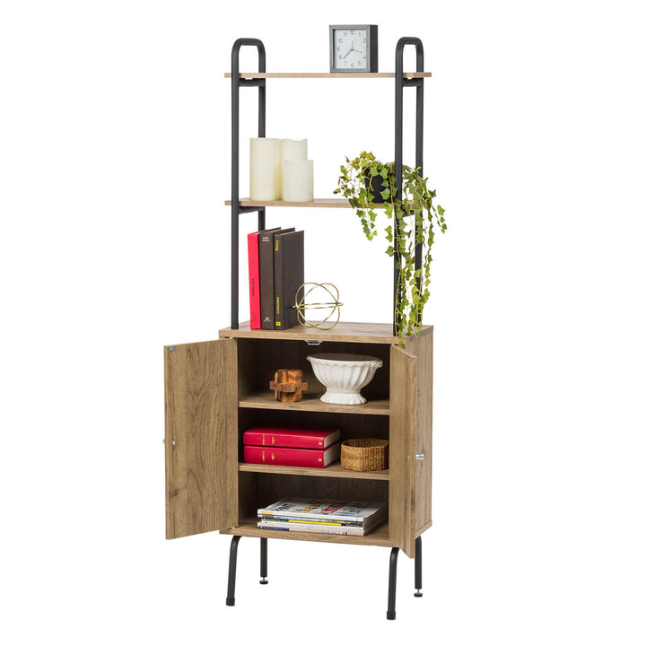 Industrial Series for Small Spaces Cabinet Wood - IRIS USA, Inc.