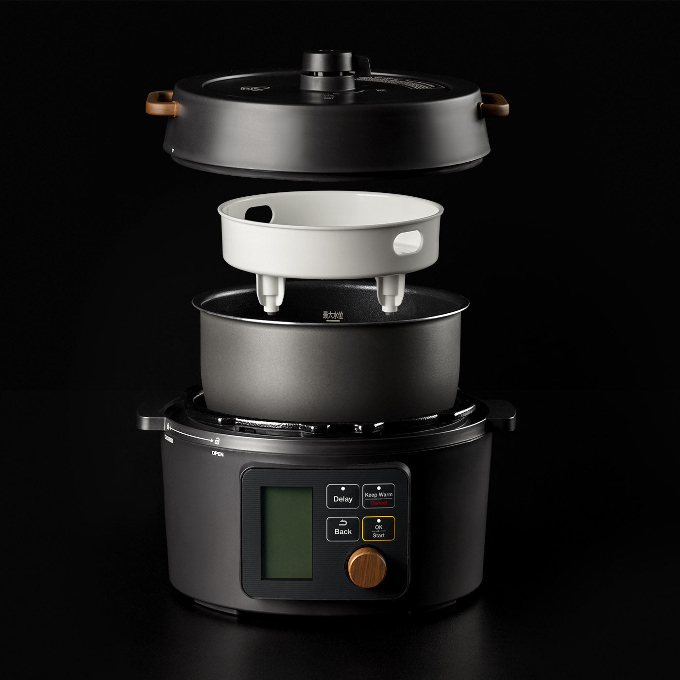 IRIS USA 3 Qt. 8-in-1 Electric Pressure Cooker, Slow Cooker, Rice Cook -  Jolinne