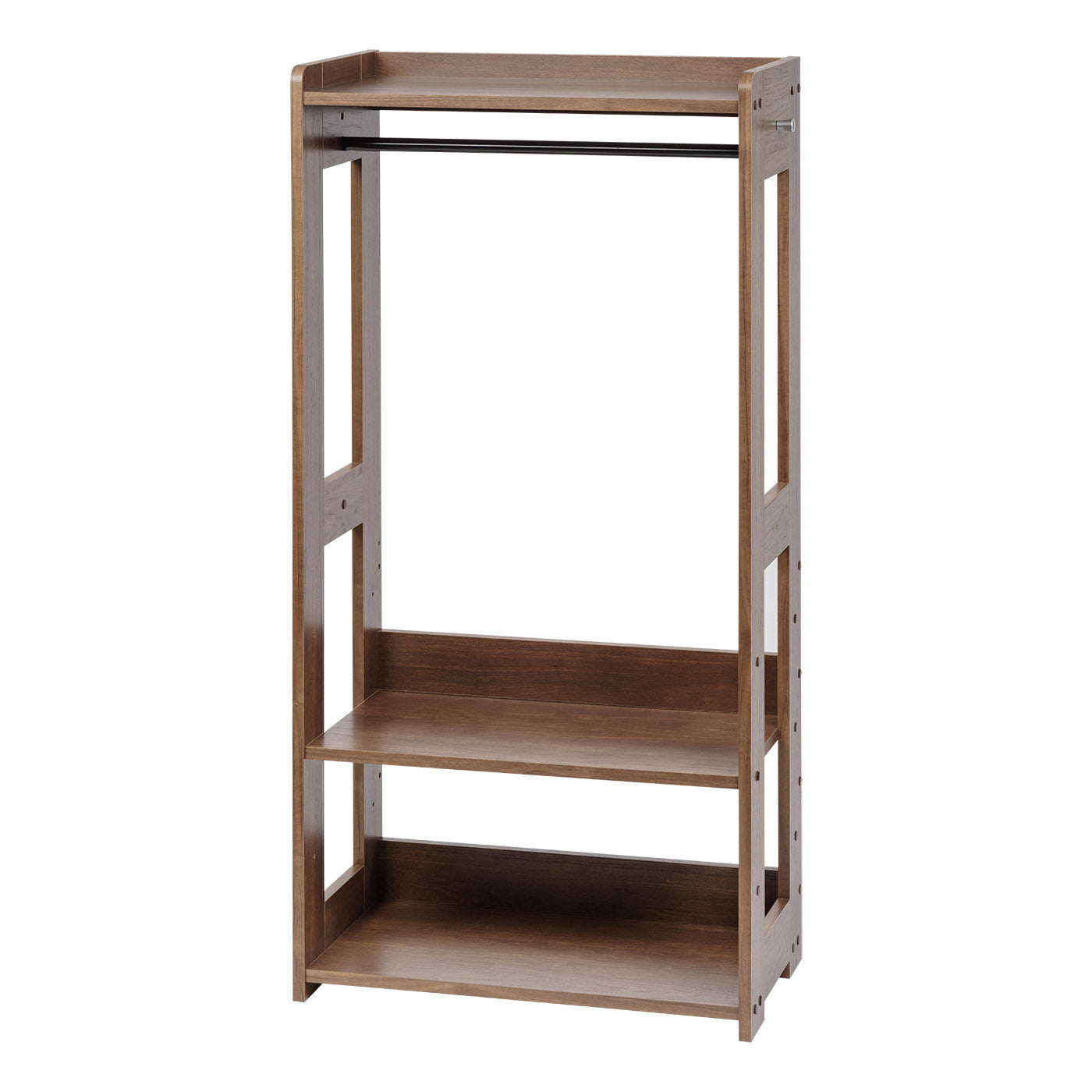Wood Garment Rack Compact IRIS USA Inc