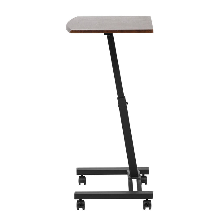 Laptop Cart Adjustable Height Table - Brown - IRIS USA, Inc.