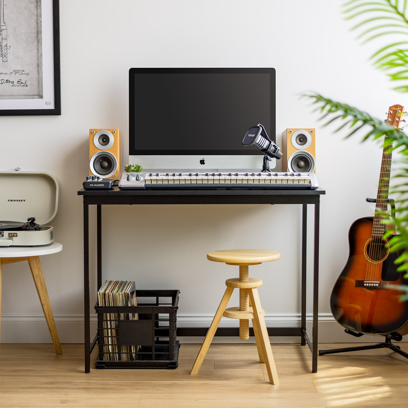Minimalist Work Desk, Deep – IRIS USA
