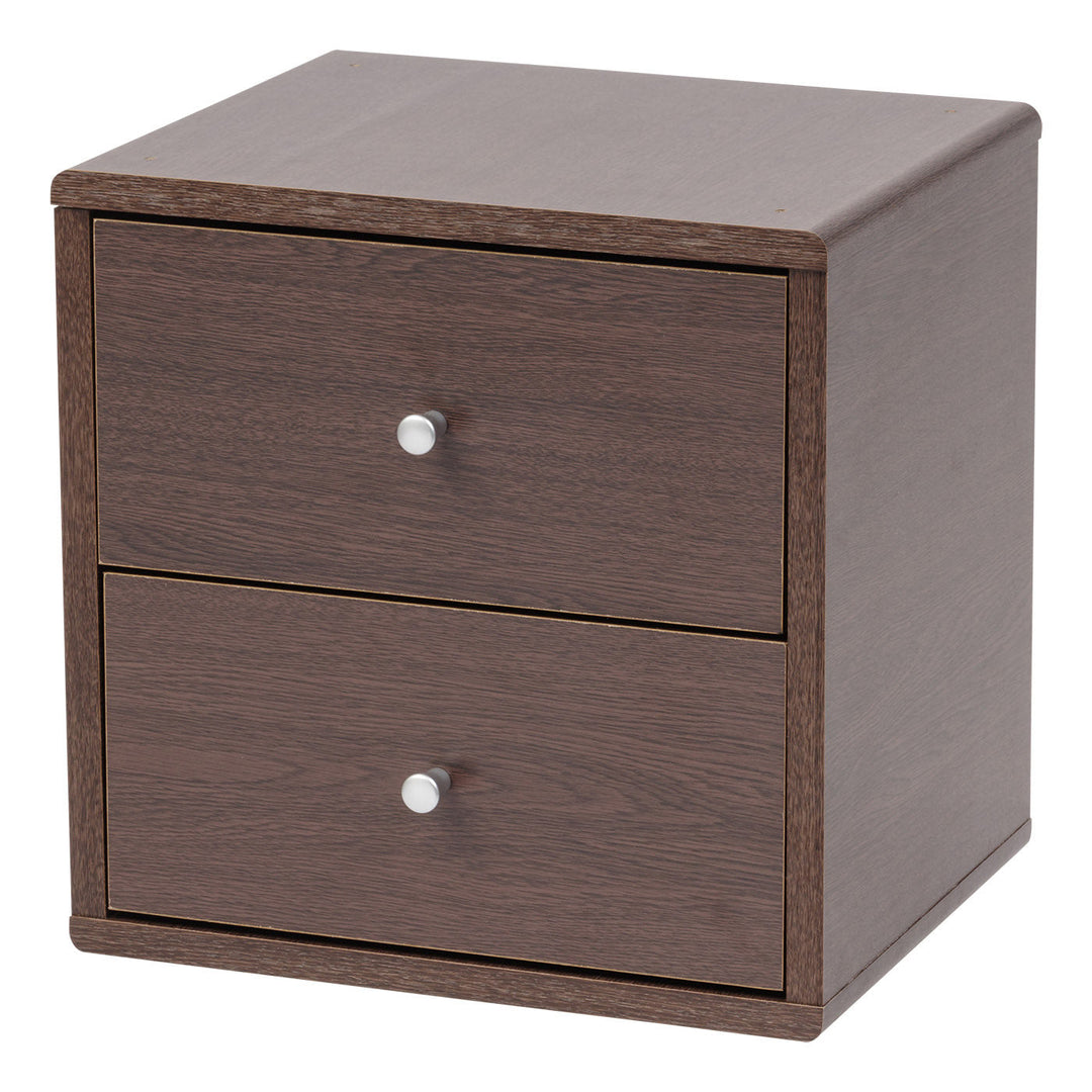 Wood Storage Cube - 2 Drawer - IRIS USA, Inc.