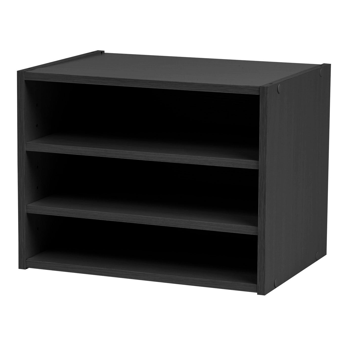 Modular Wood Stacking Box with Shelves – IRIS USA Modular Wood Stacking Box with Shelves – IRIS USA