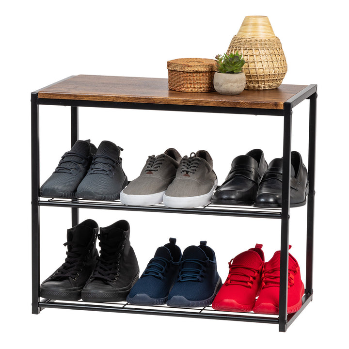Shoe Storage Organizer with Shelf - IRIS USA, Inc.